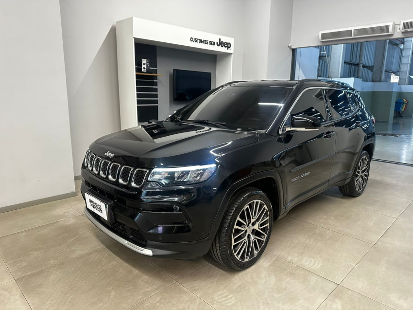 jeep compass 1.3 t270 turbo flex limited at6 24/24 seminovo