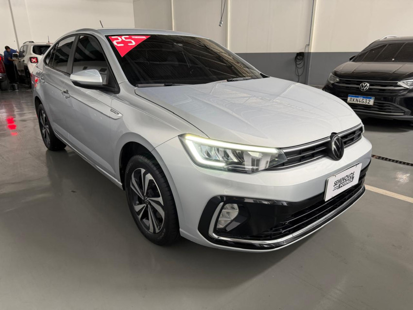 volkswagen virtus 1.0 200 tsi comfortline at 24/25 seminovo1