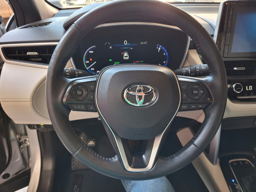 toyota corolla cross 1.8 vvt-i hybrid flex xrx cvt 23/24 seminovo12