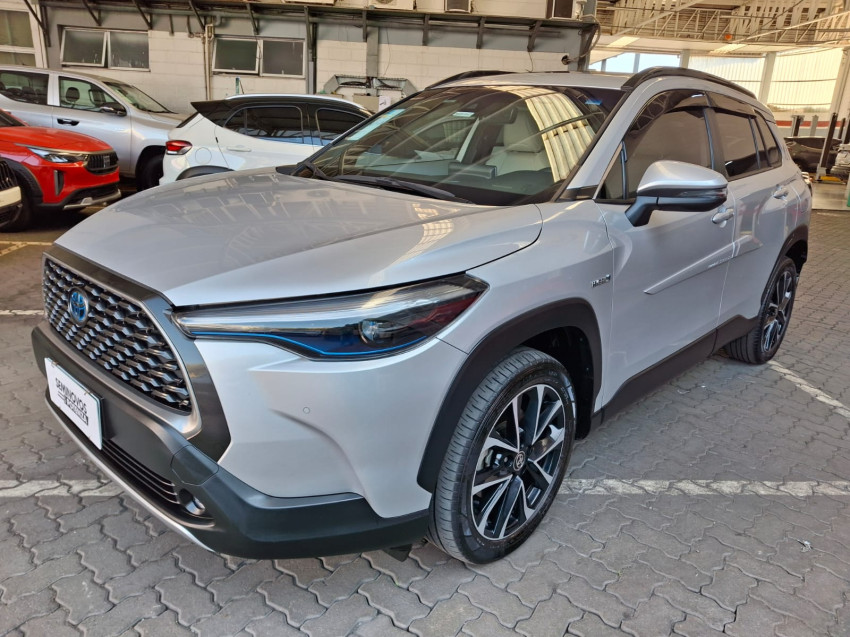 toyota corolla cross 1.8 vvt-i hybrid flex xrx cvt 23/24 seminovo11