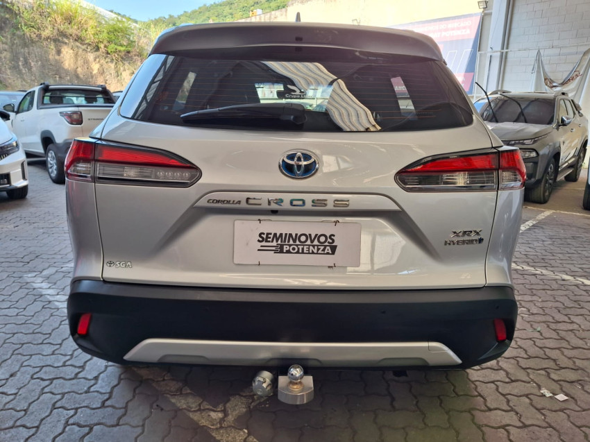 toyota corolla cross 1.8 vvt-i hybrid flex xrx cvt 23/24 seminovo6