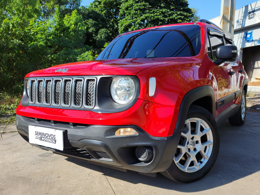 jeep renegade 1.8 16v flex sport 4p at 18/19 seminovo