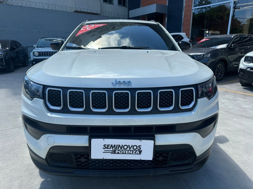 jeep compass 1.3 t270 turbo flex sport at6 21/22 seminovo1