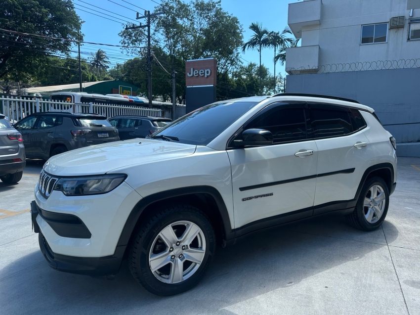 jeep compass 1.3 t270 turbo flex sport at6 21/22 seminovo