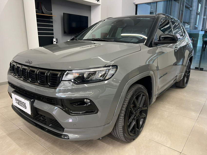jeep compass 2.0 hurricane 4 turbo gasolina blackhawk at9 24/25 seminovo