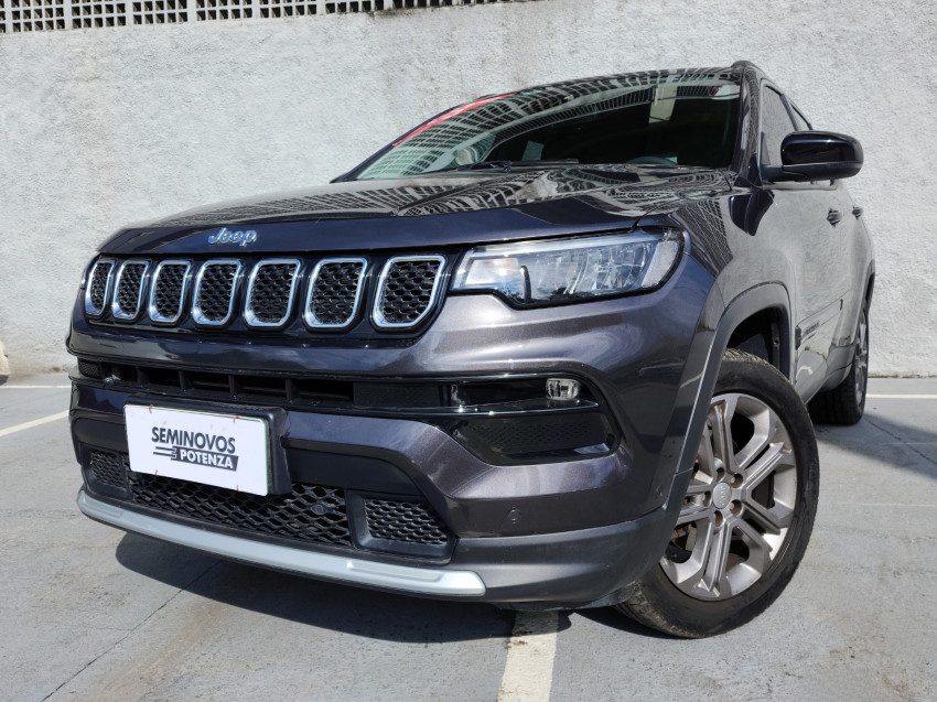 jeep compass 1.3 t270 turbo flex longitude at6 23/23 seminovo
