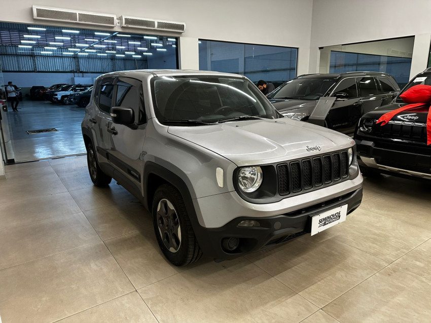 renegade jeep automatico completo super novo prata billet 2020 4x20