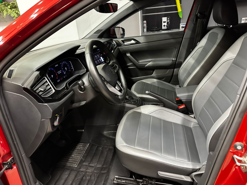 volkswagen nivus highline turbo 200 tsi revisado vermelho metalico automatico super novo8