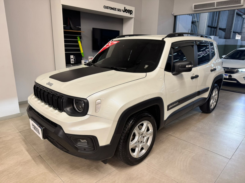 jeep renegade 1.3 t270 turbo flex at6 24/25 seminovo0