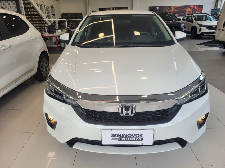 honda city 1.5 i-vtec flex hatch ex cvt 24/24 seminovo0