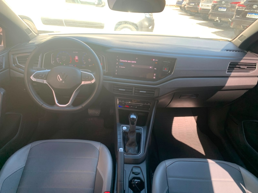 volkswagen vw nivus highline tsi automatico branco super novo6