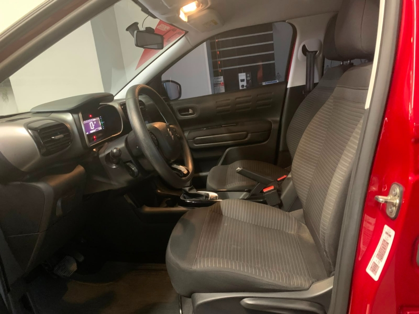 citroen cactus live automatico motor 1.6 flex c4 ano 2023 vermelho revisado novo demais10