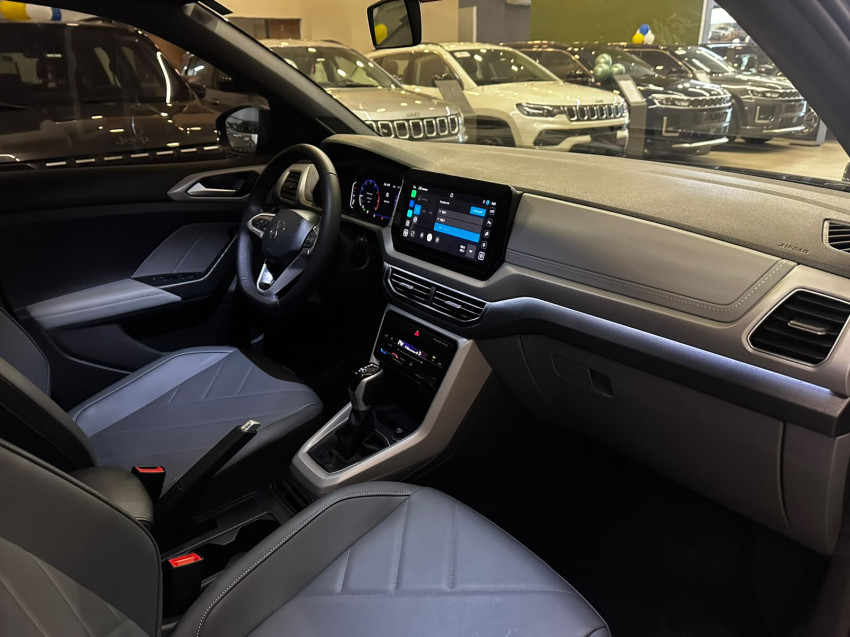 vw volkswagen tcross t-cross confortline automatico flex turbo 200tsi apenas 8 mil kms garantia fabrica8