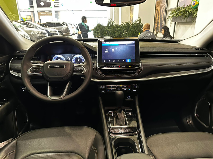 jeep compass t270 versao limited flex automatico 7 lugares suv baixa km super novo turbo6