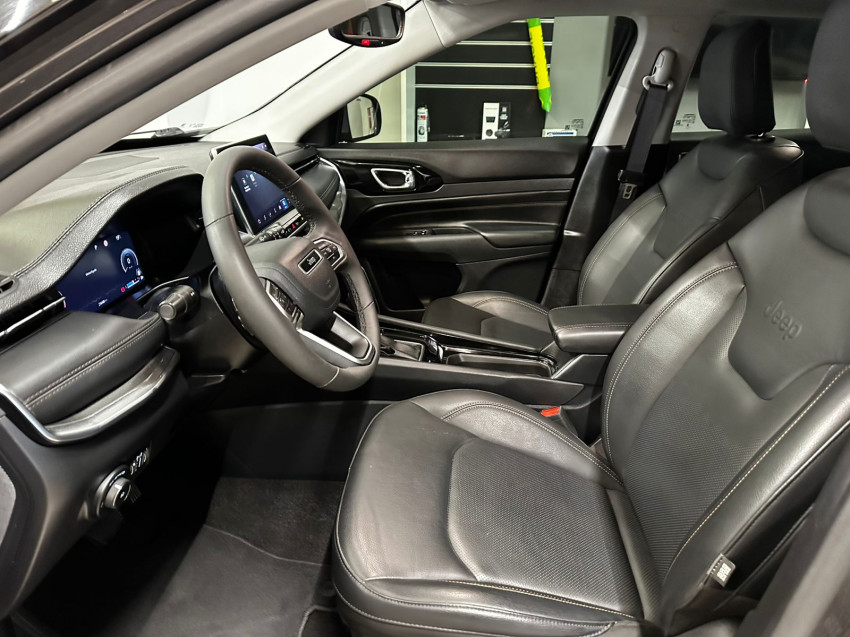 jeep compass t270 versao limited flex automatico 7 lugares suv baixa km super novo turbo8