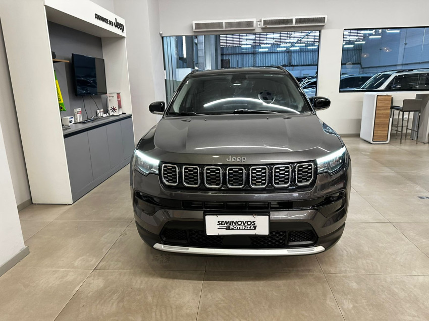 jeep compass t270 versao limited flex automatico 7 lugares suv baixa km super novo turbo2