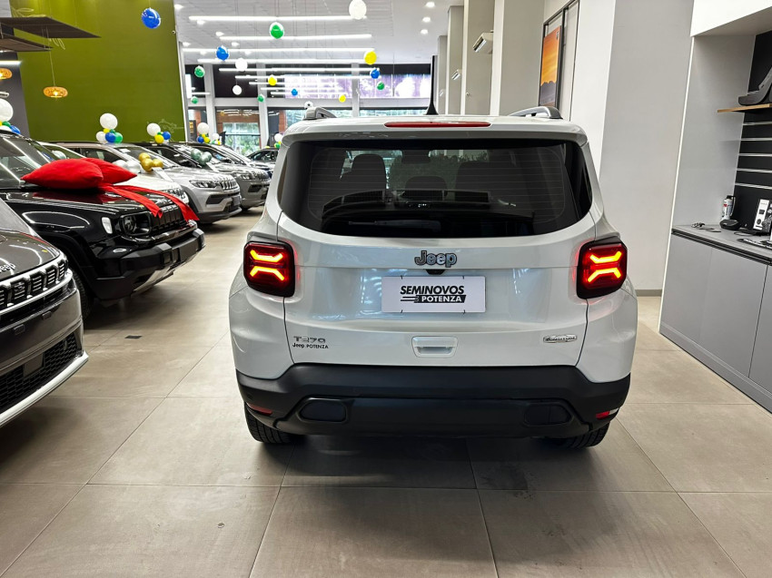 jeep renegade longitude flex automatico branco super novo 4x2 turbo t2704