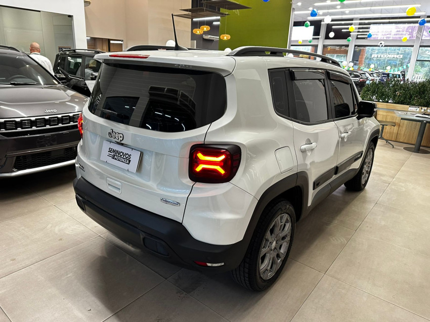 jeep renegade longitude flex automatico branco super novo 4x2 turbo t2703