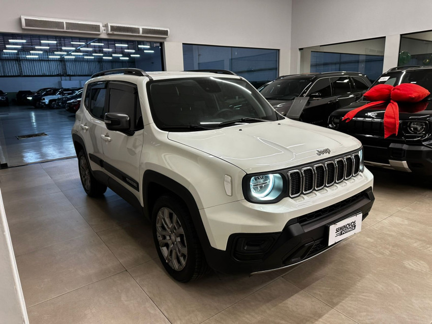 jeep renegade longitude flex automatico branco super novo 4x2 turbo t2700