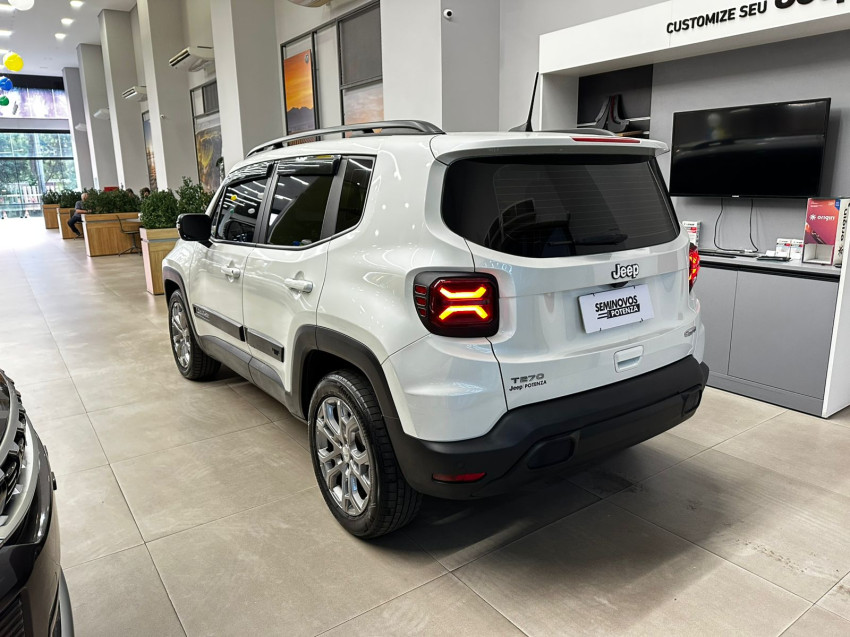 jeep renegade longitude flex automatico branco super novo 4x2 turbo t2705