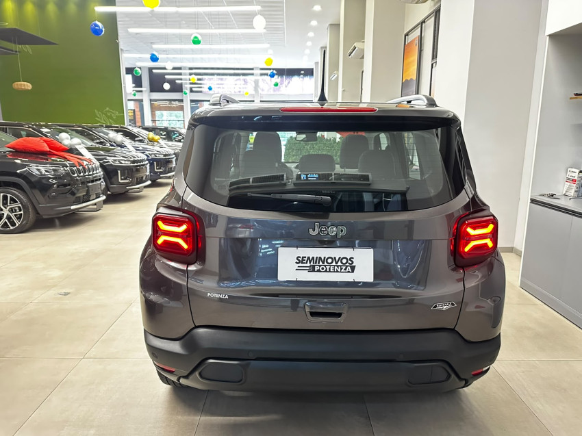 jeep renegade 1.3 t270 turbo flex sahara at6 25/26 seminovo4