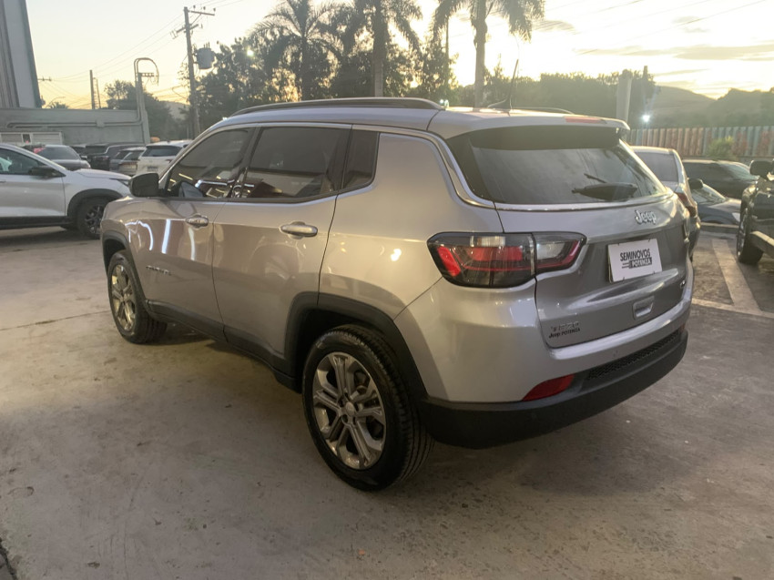 jeep compass 1.3 t270 turbo flex longitude at6 23/24 seminovo5