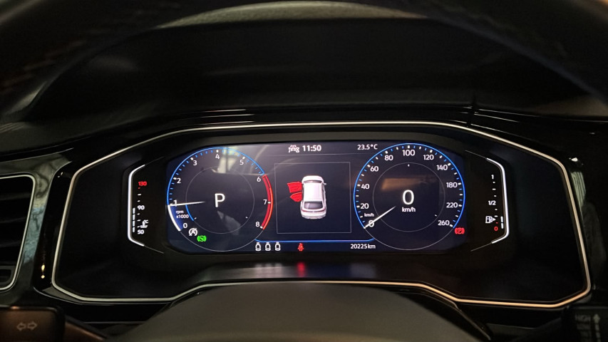 volkswagen nivus 1.0 200 tsi total flex comfortline at 25/26 seminovo9