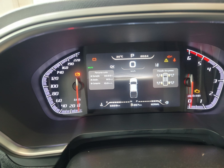fiat titano 2.2 turbo diesel ranch 4x4 at8 25/26 seminovo7