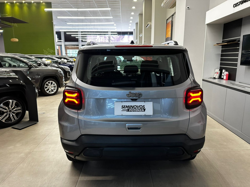 jeep renegade flex automatico turbo t270 super novo baixa km4
