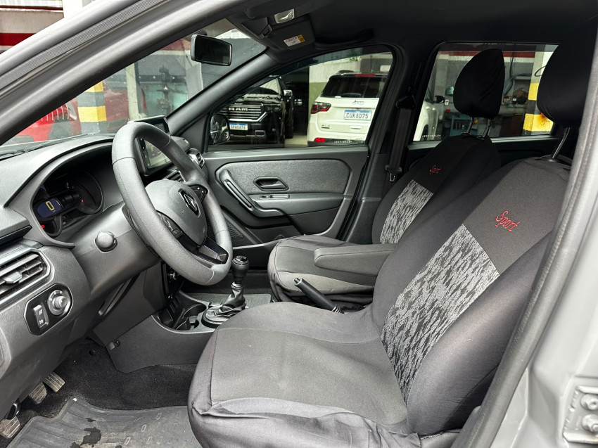 renault oroch 1.6 16v sce flex iconic man 24/25 seminovo6
