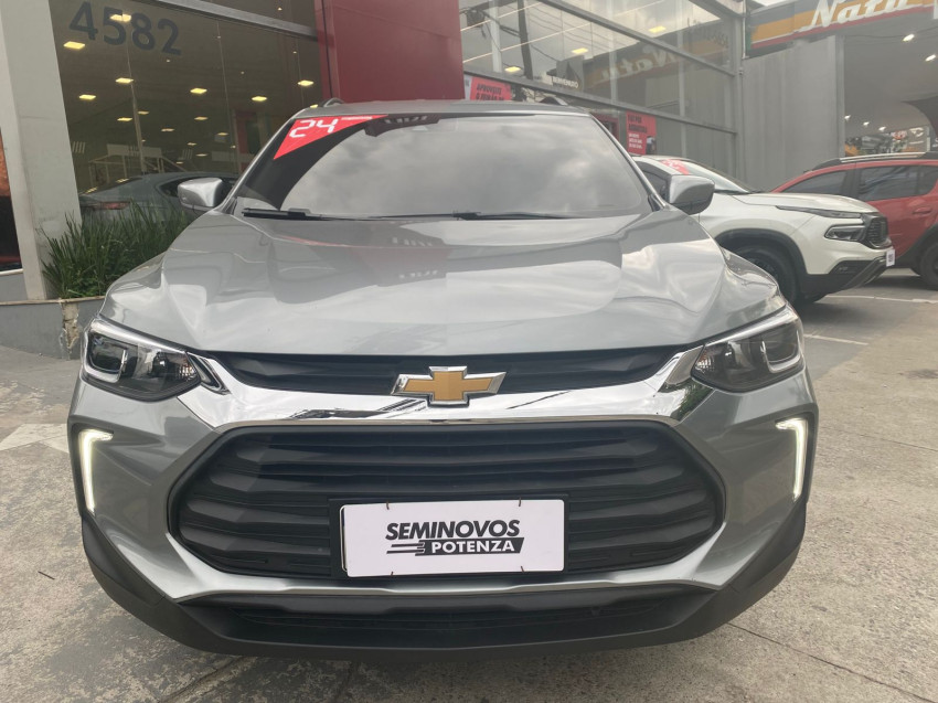 chevrolet tracker 1.0 turbo flex ltz at 23/24 seminovo chevrolet tracker 1.0 turbo flex ltz at 23/24 seminovo