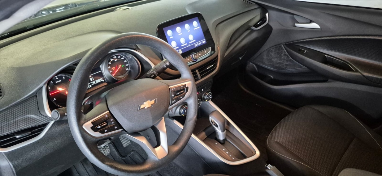 chevrolet onix 1.0 turbo flex lt at 23/24 seminovo7