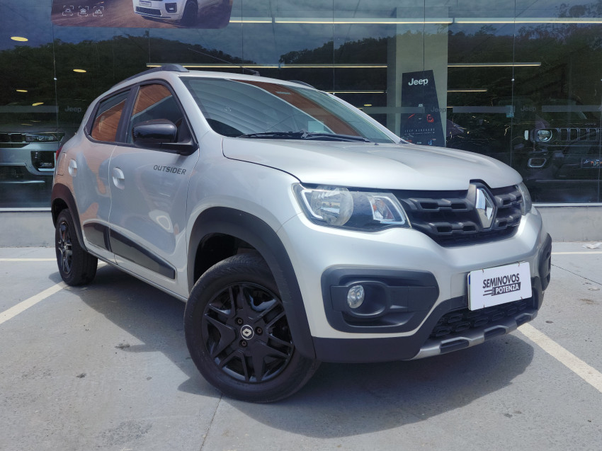 renault kwid 1.0 12v sce flex outsider man 21/22 seminovo