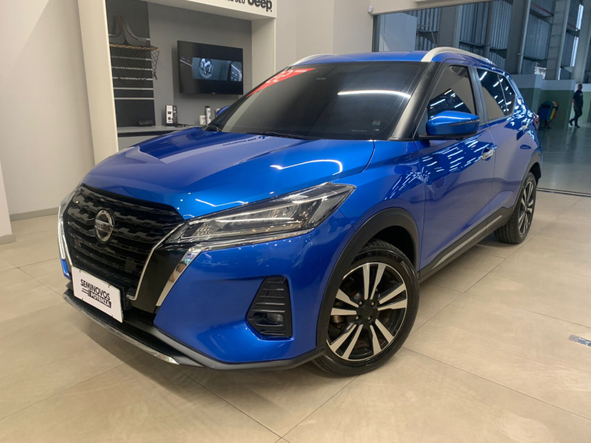 nissan kicks 1.6 16v flexstart exclusive xtronic 21/22 seminovo2