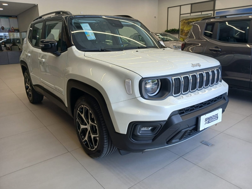 jeep renegade 1.3 t270 turbo flex sahara at6 24/25 seminovo