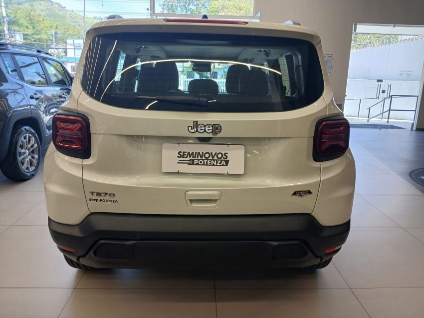 jeep renegade 1.3 t270 turbo flex sahara at6 24/25 seminovo4