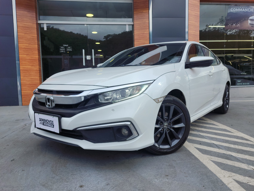 honda civic 2.0 16v flexone exl 4p cvt 19/20 seminovo2