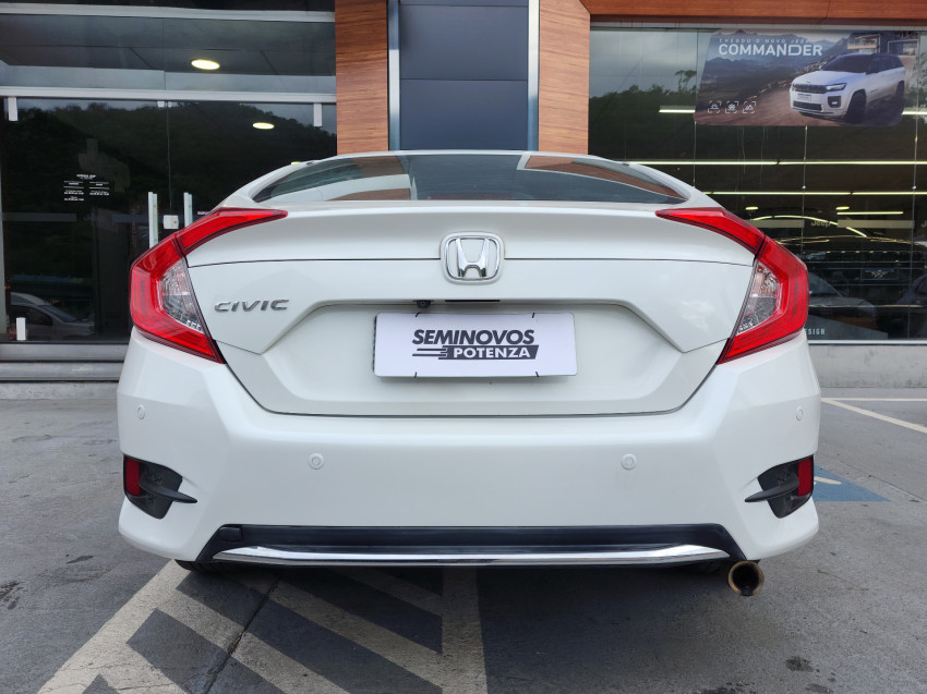honda civic 2.0 16v flexone exl 4p cvt 19/20 seminovo3