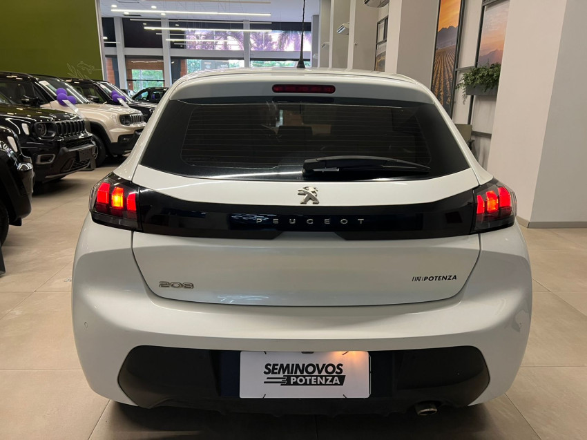 peugeot 208 1.6 16v flex allure at6 21/22 seminovo4