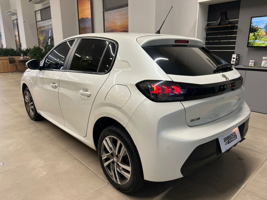 peugeot 208 1.6 16v flex allure at6 21/22 seminovo5