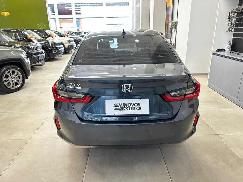 honda city 1.5 i-vtec flex lx cvt 24/24 seminovo4