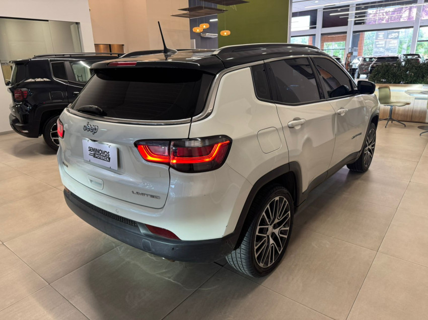 jeep compass 1.3 t270 turbo flex limited at6 22/23 seminovo3