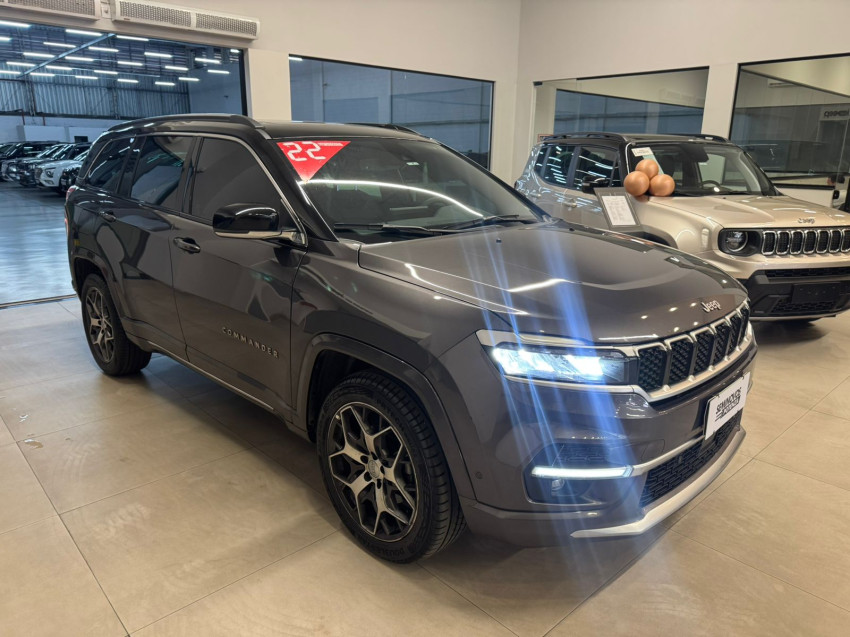 jeep commander 1.3 t270 turbo flex overland at6 22/22 seminovo