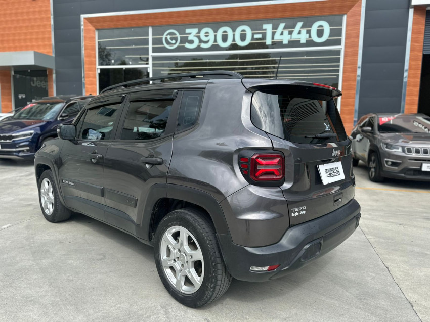 jeep renegade 1.3 t270 turbo flex sport at6 22/22 seminovo5