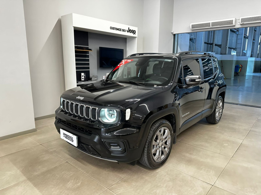 jeep renegade 1.3 t270 turbo flex longitude at6 24/25 seminovo1