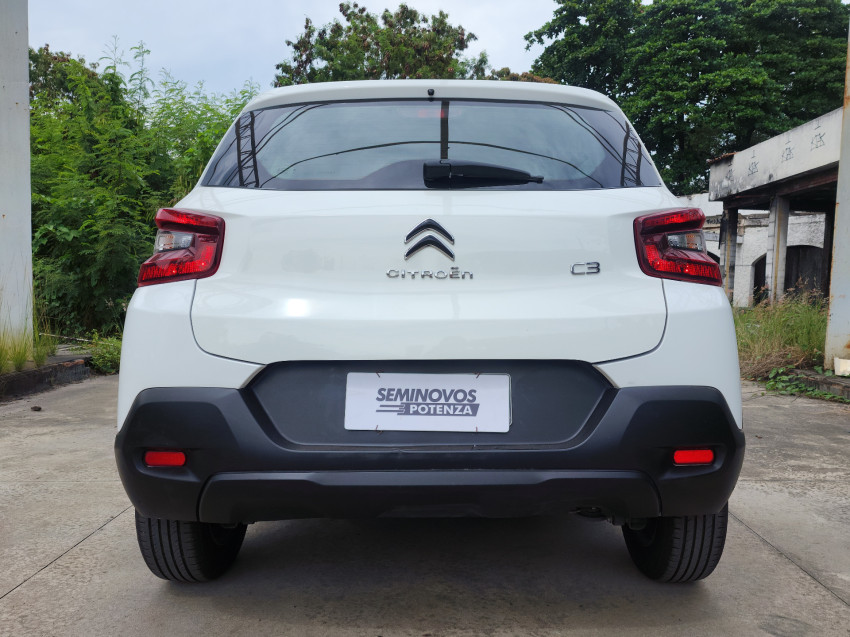 citroen c3 1.0 firefly flex live pack man 23/24 seminovo3