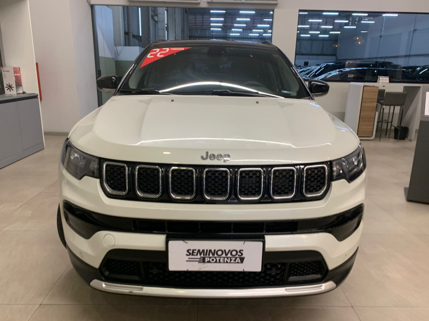 jeep compass 1.3 t270 turbo flex limited at6 22/22 seminovo1