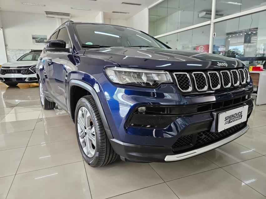jeep compass 1.3 t270 turbo flex longitude at6 23/23 seminovo
