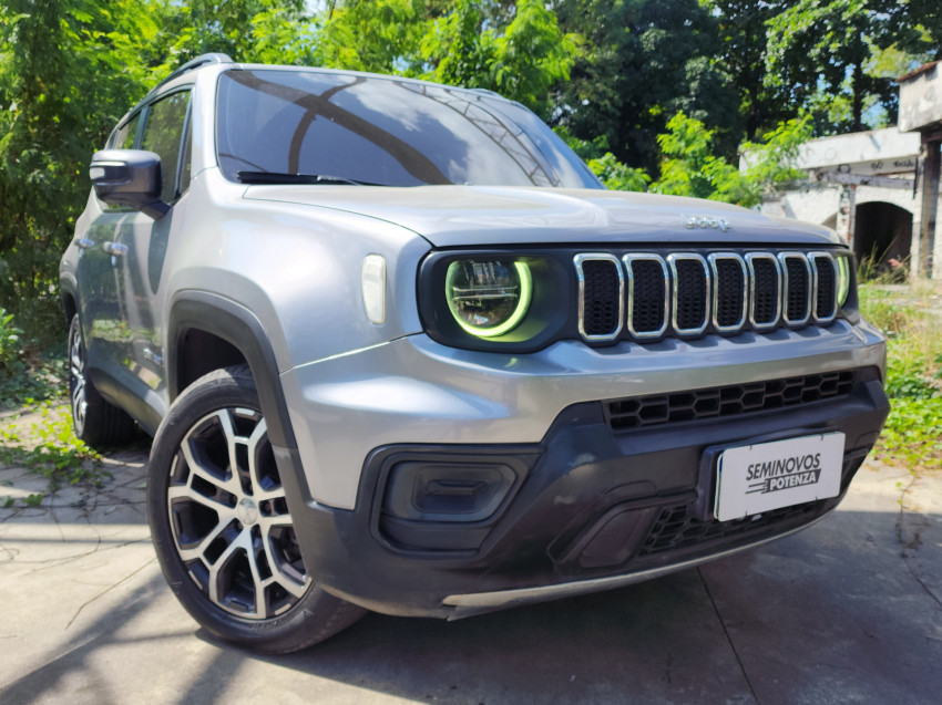 jeep renegade 1.3 t270 turbo flex longitude at6 22/22 seminovo