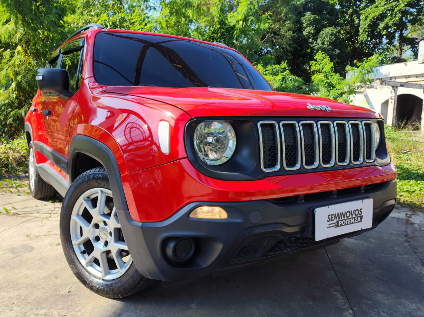 jeep renegade 1.8 16v flex sport 4p at 18/19 seminovo